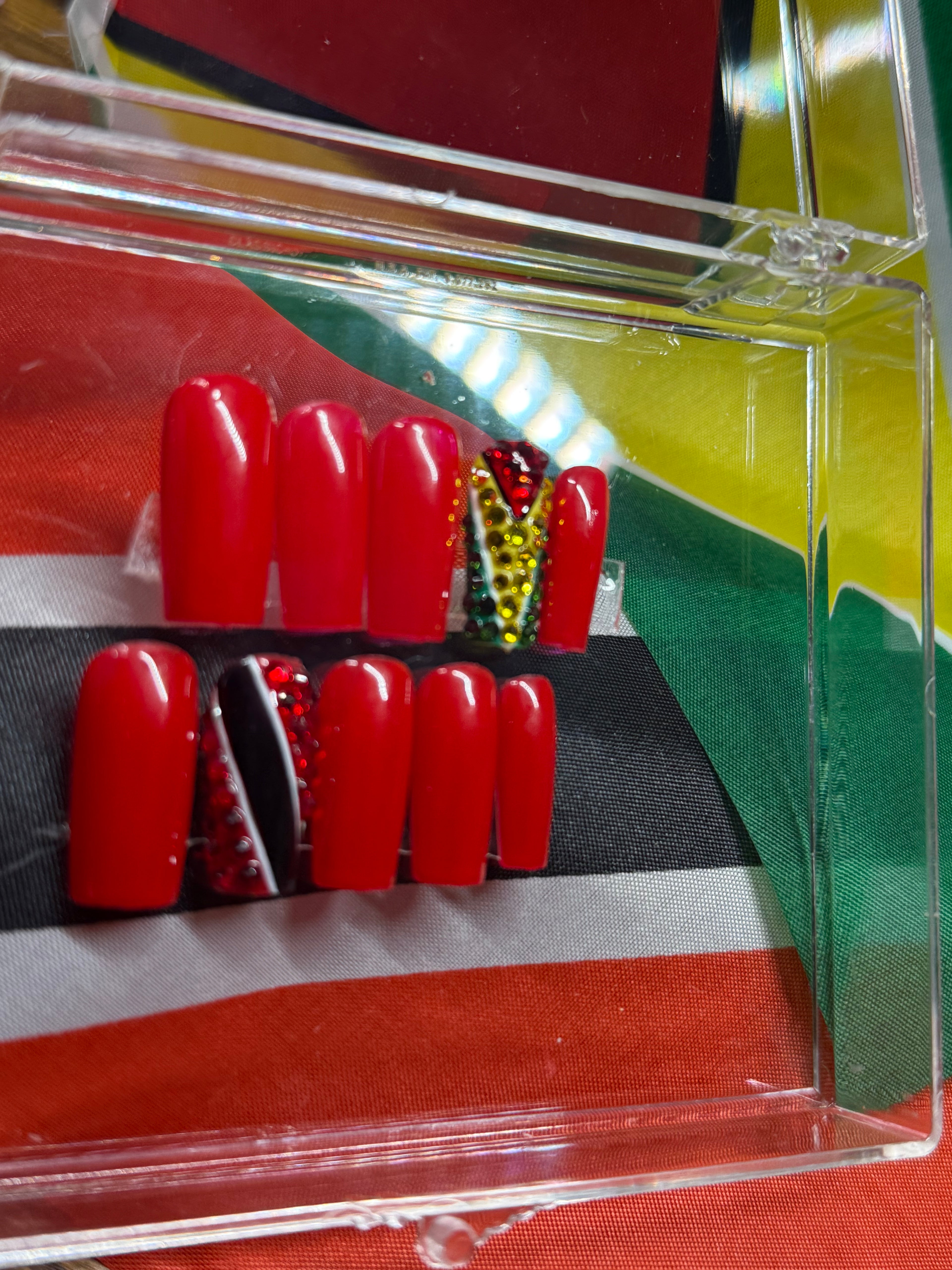 Flagged in Diamonds: Double Bling Edition