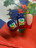 Haiti Nail Set Red