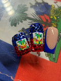 Haiti Nail set Blue