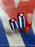Cuba Nail Set Red