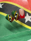 St. Kitts & Nevis Flag set. (Red)