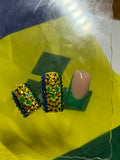 St. Vincent and the Grenadines Nail Set Green