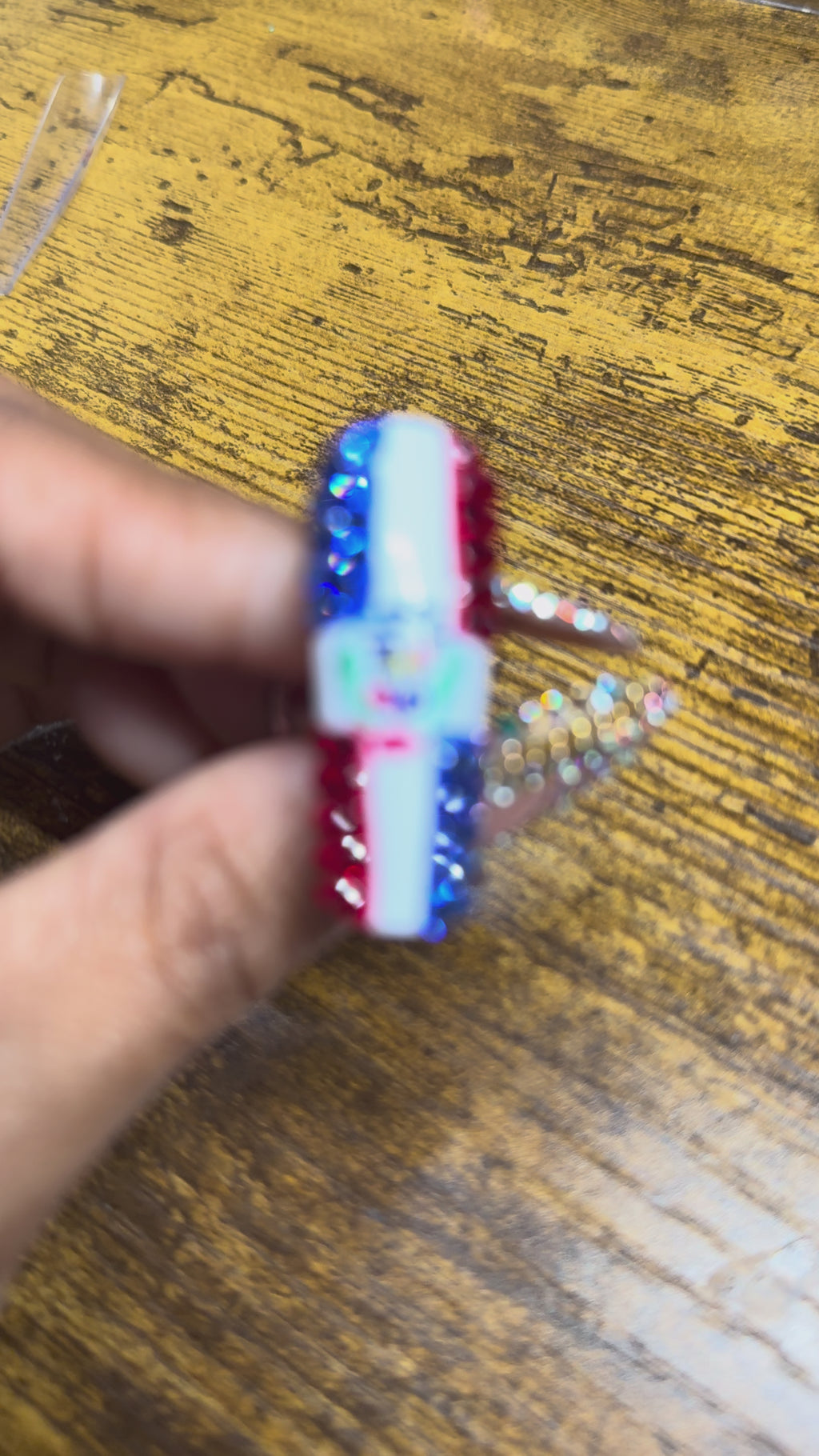 Flagged in Diamonds: Double Bling Edition