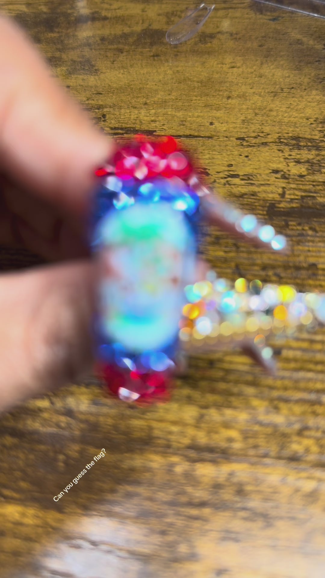 Flagged in Diamonds: Double Bling Edition